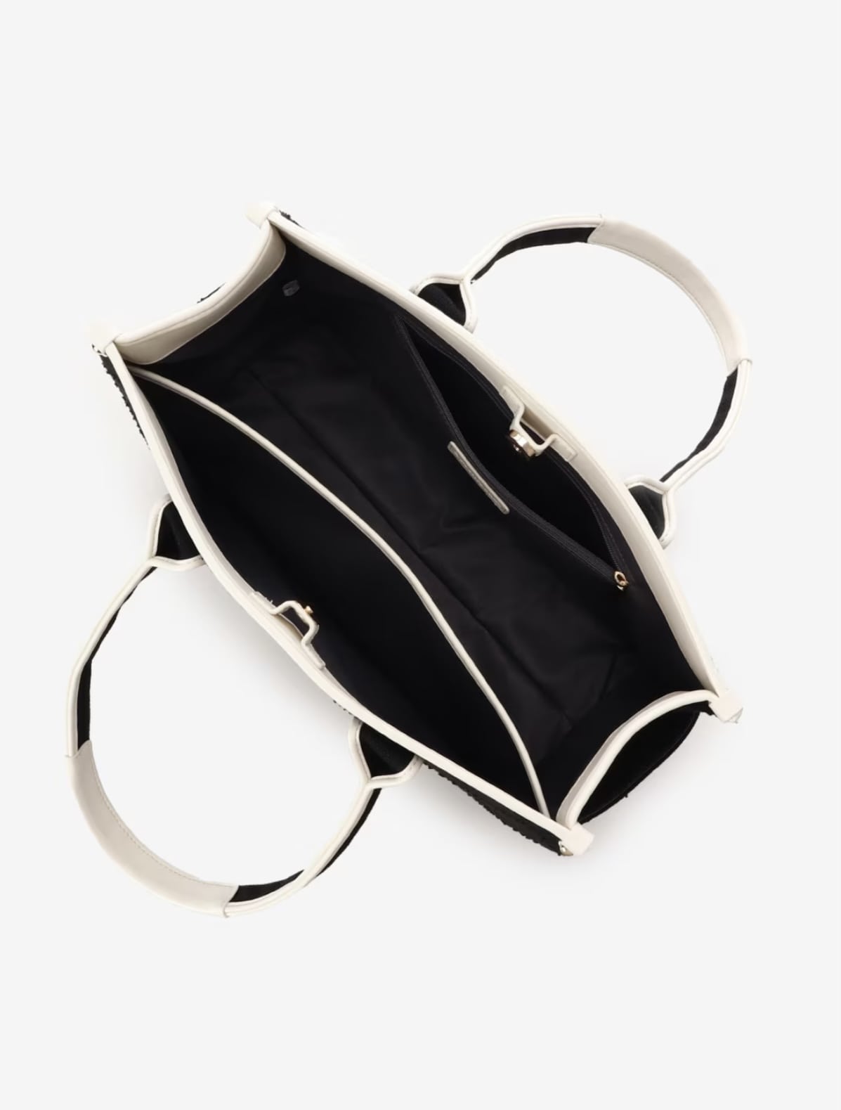 ロゴテープデニムA4トート【ブラック】 ブラック