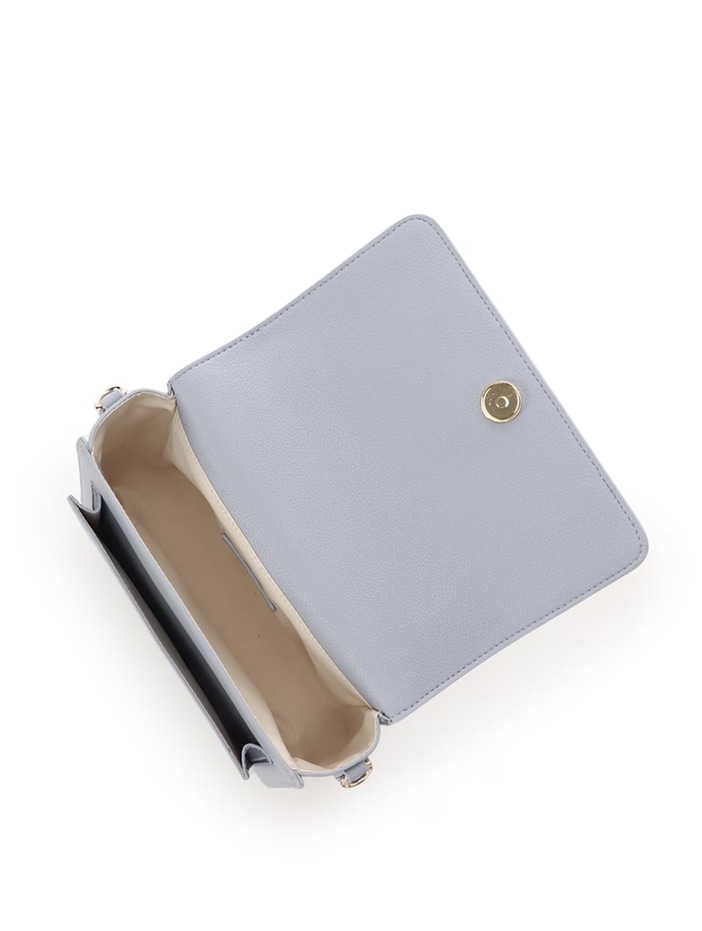 ハートベルトサッチェルショルダーバッグ【ライトブルー】 ライトブルー