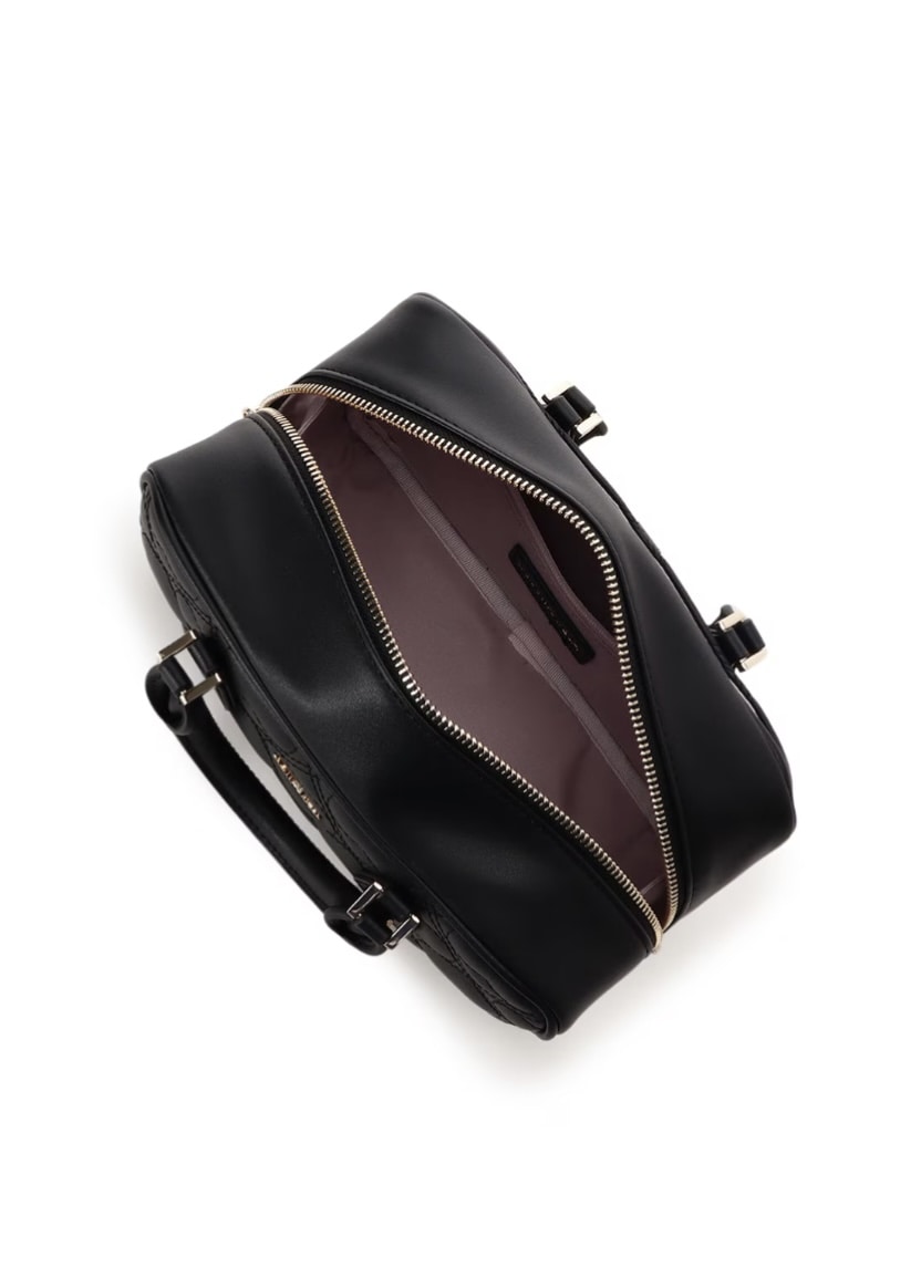 ハートキルトショルダーバッグ【ブラック】 ブラック