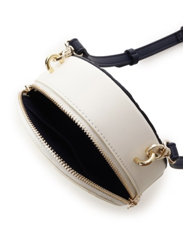 SAMANTHAVEGA×アニメ『ジョジョの奇妙な冒険 ダイヤモンドは砕けない』　「広瀬康一」コレクション　ショルダーバッグ【ホワイト】 ホワイト