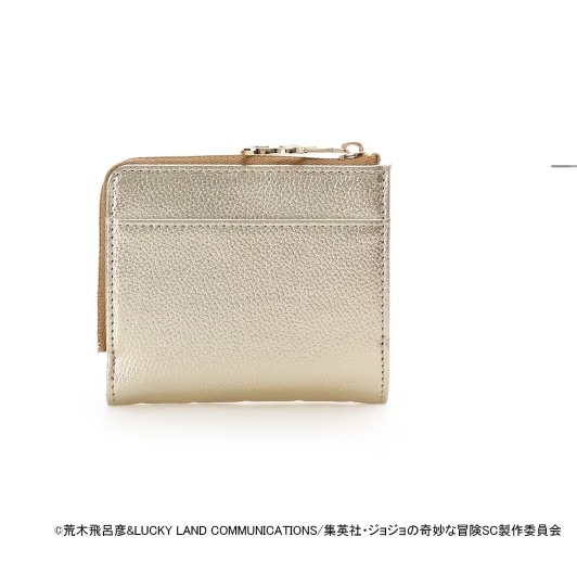 SAMANTHAVEGA×アニメ『ジョジョの奇妙な冒険 スターダストクルセイダース』　「DIO」コレクション 折財布 ゴールド