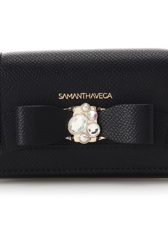 ジュエルリボンキーケース　【ブラック】 ブラック