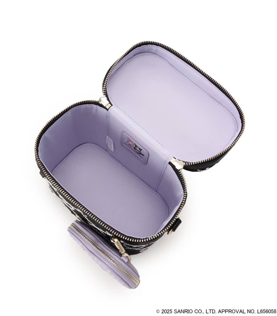 「クロミコレクション」バニティバッグ ブラック