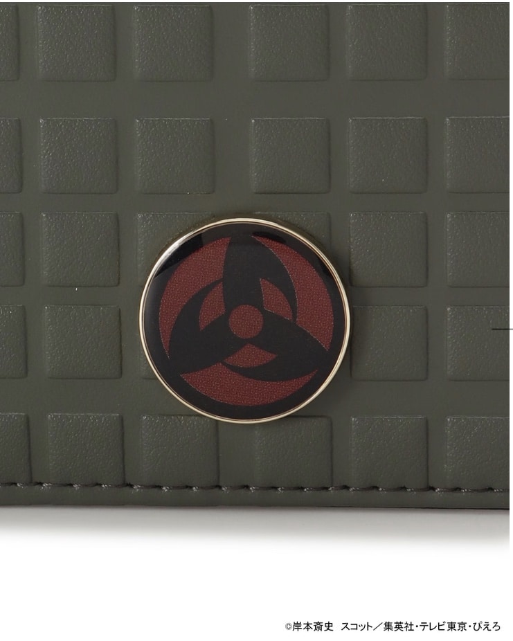 『NARUTO-ナルト- 疾風伝』コラボコレクション「はたけカカシ」 折財布【カーキ】 カーキ