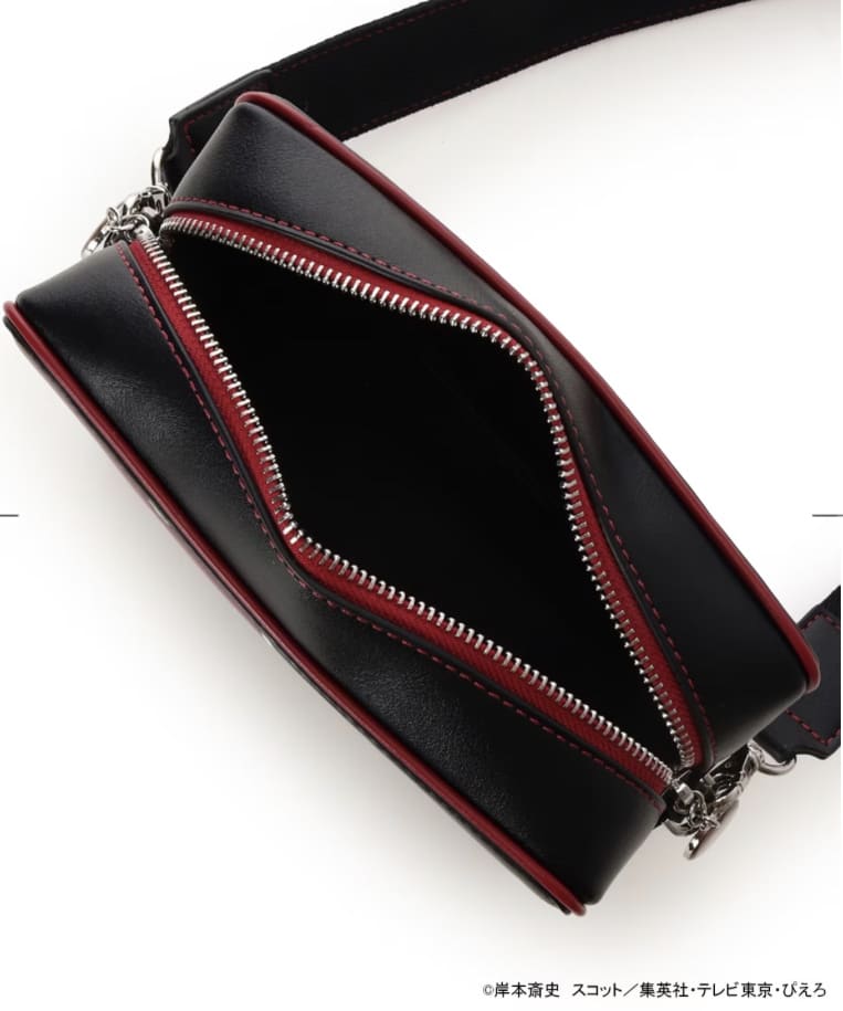 『NARUTO-ナルト- 疾風伝』コラボコレクション「うちはイタチ」 ショルダーバッグ【ブラック】 ブラック