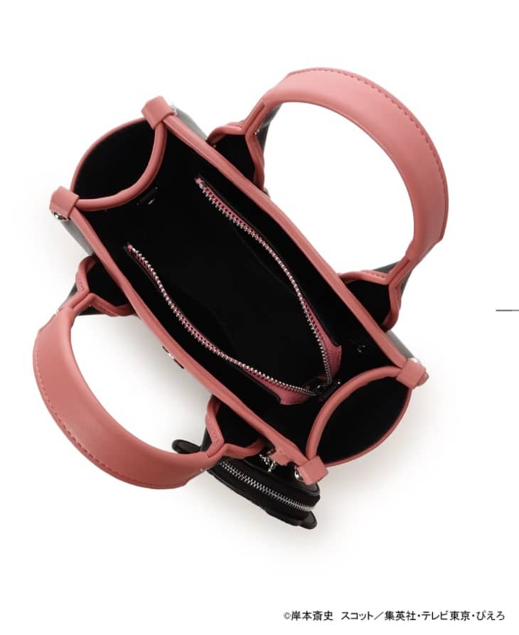 『NARUTO-ナルト- 疾風伝』コラボコレクション「サソリ」 ハンドバッグ【ブラック】 ブラック