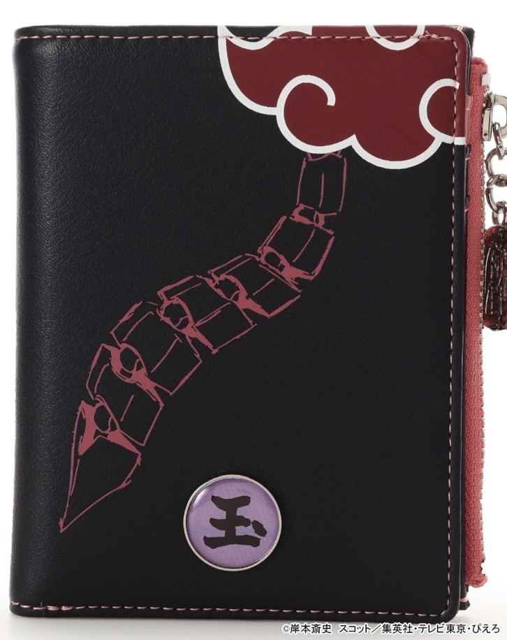 『NARUTO-ナルト- 疾風伝』コラボコレクション「サソリ」 折財布【ブラック】 ブラック