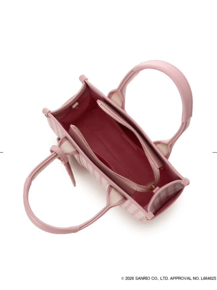 「ハローキティ」コラボコレクション　ハンドバッグ ピンク