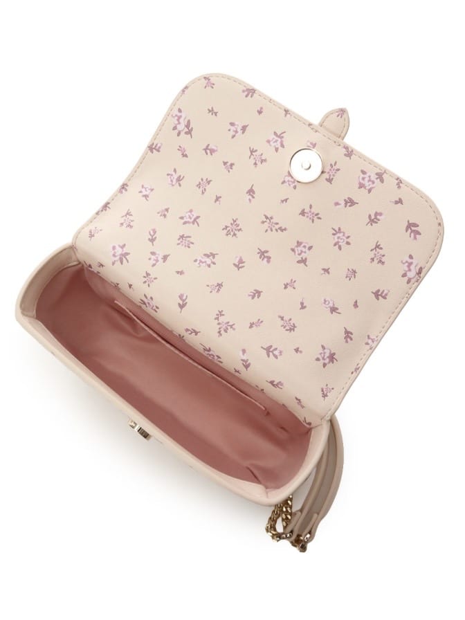 サークルパールショルダーバッグ【ピンク】 ピンク