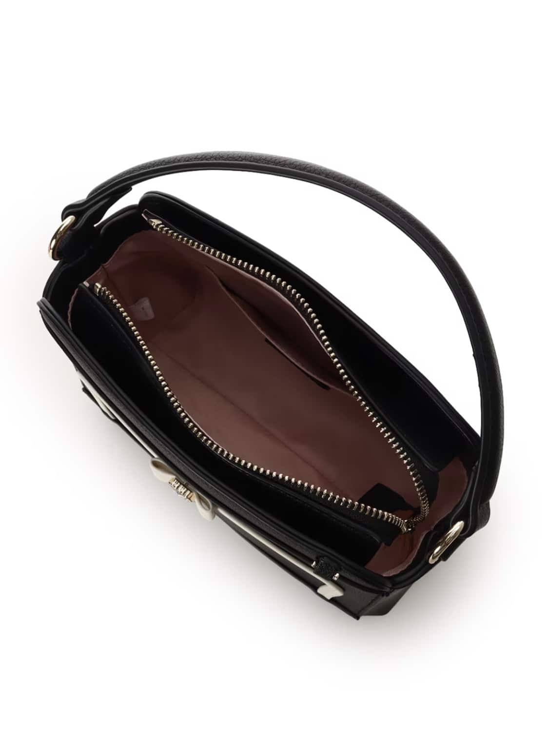 プチリボンショルダーバッグ【ブラック】 ブラック