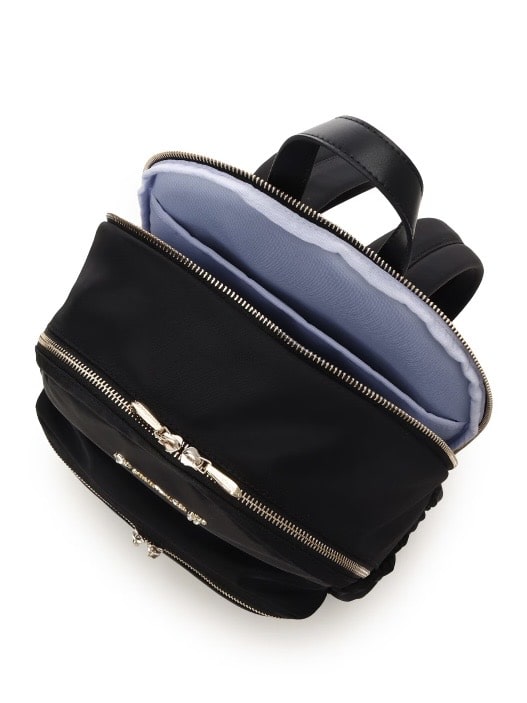 アクセントビジューリュック【ブラック】 ブラック