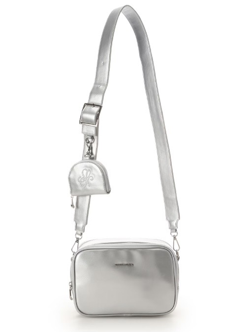 トラベルショルダーバック【シルバー】 シルバー