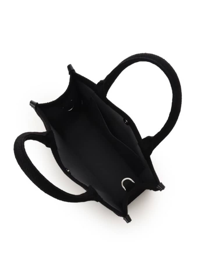 ロゴビジューハンドバッグ【ブラック】 ブラック