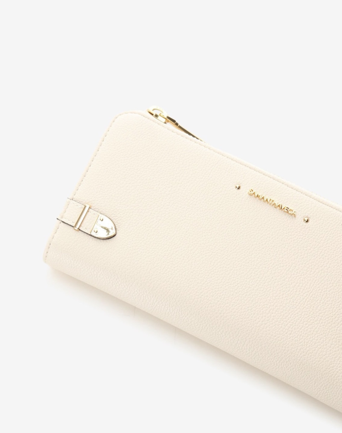 ベルト金具長財布【オフホワイト】 オフホワイト