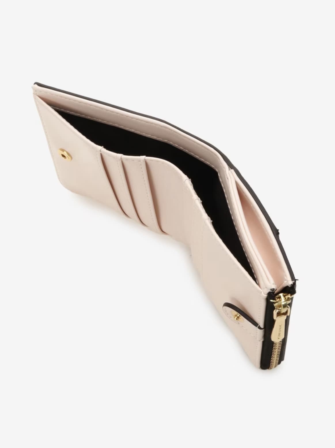 カラフルミニマム折財布【ブラック】 ブラック