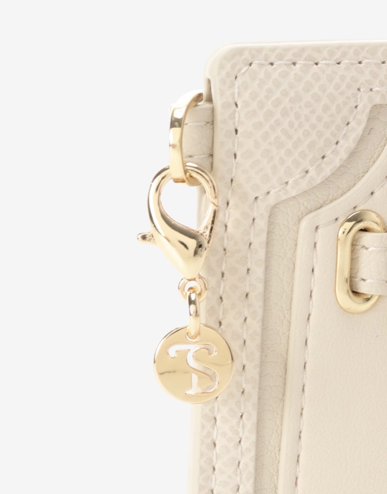 フロントリボンベルトパスケース【オフホワイト】 オフホワイト