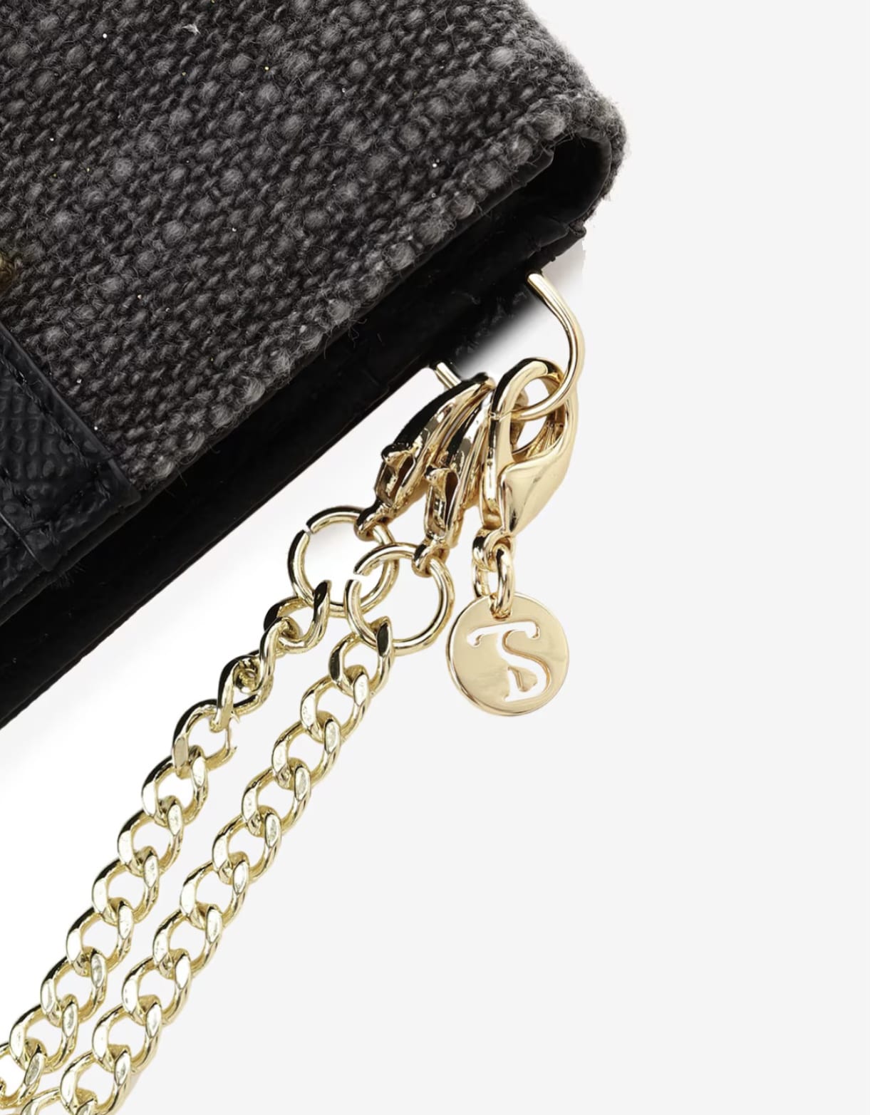 バンブーアクセントリボンパスケース【ブラック】 ブラック