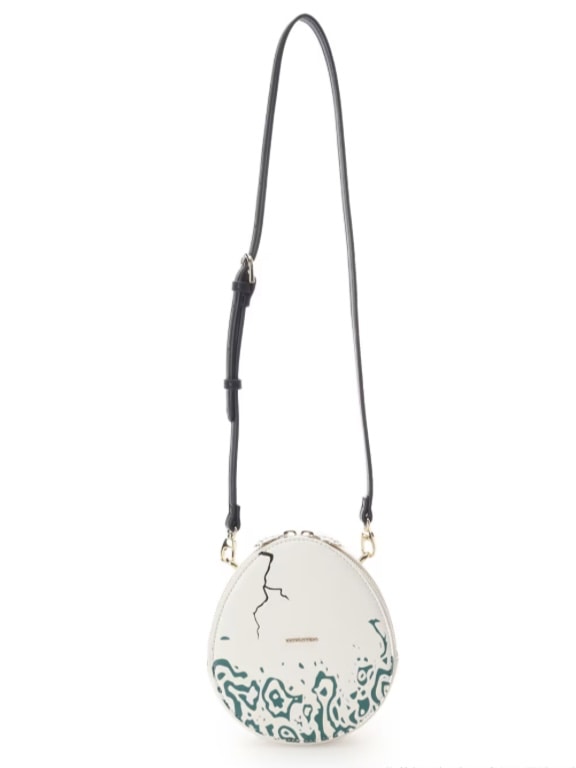 SAMANTHAVEGA×アニメ『ジョジョの奇妙な冒険 ダイヤモンドは砕けない』　「広瀬康一」コレクション　ショルダーバッグ【ホワイト】 ホワイト