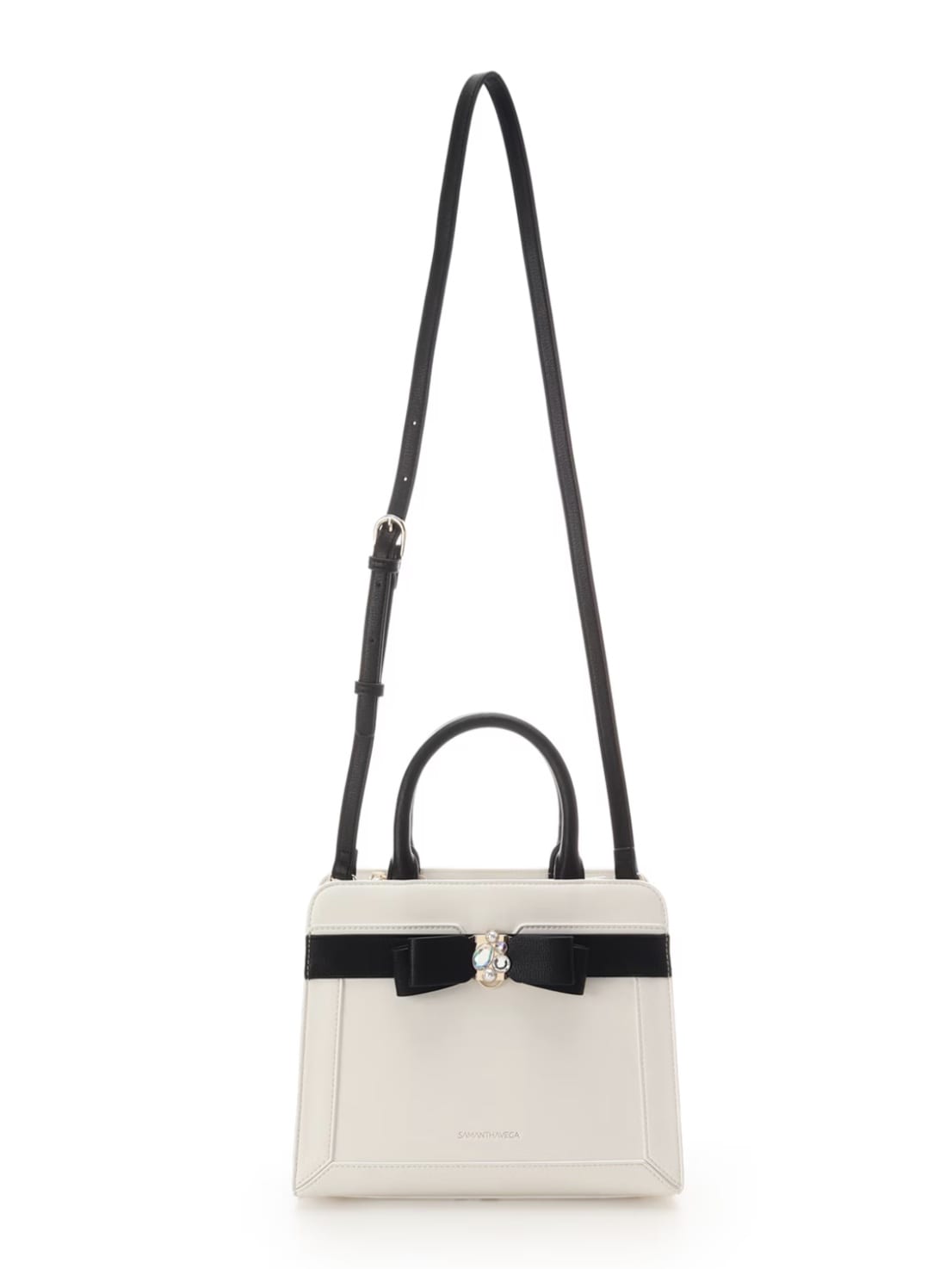 ジュエルリボンハンドバッグ【マルチカラー】 マルチカラー