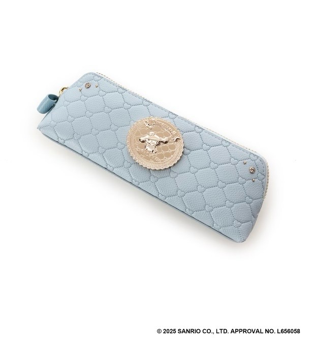 【シナモロールコレクション】ペンケース ライトブルー