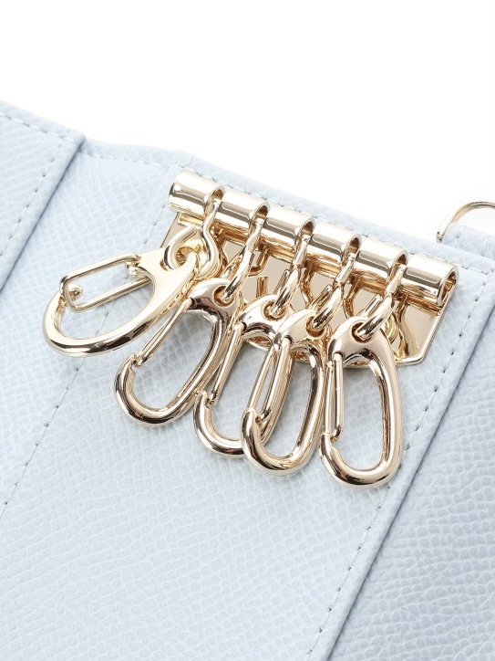 ジュエルリボンキーケース　【ライトブルー】 ライトブルー