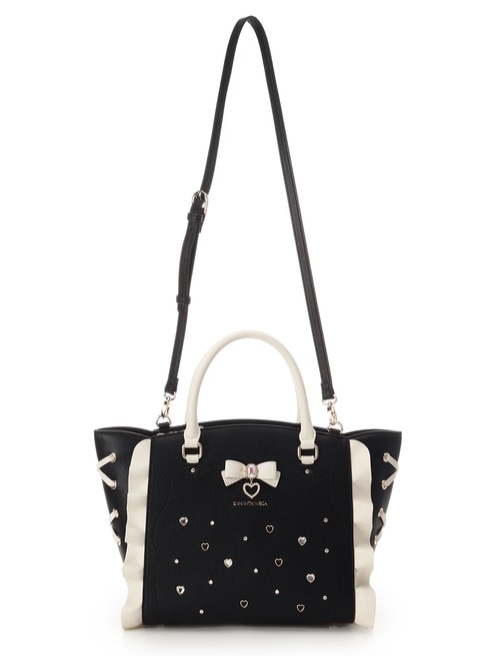 リボンジュエリーフラッター（小）【ブラック】 ブラック