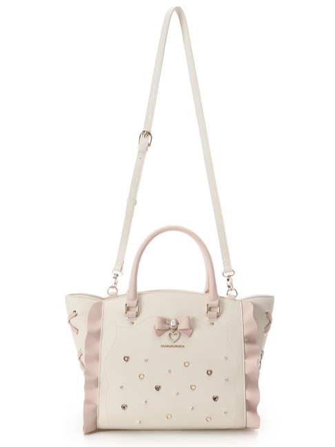 リボンジュエリーフラッター（小）【ピンク】 ピンク