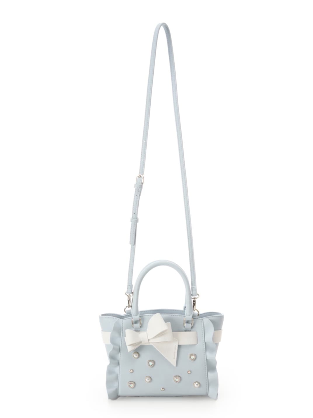 ブロッサムリボンフラッター（ミニ）【ライトブルー】 ライトブルー