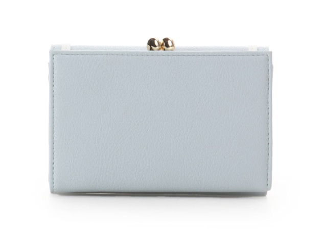 ブロッサムリボン折財布　【ライトブルー】 ライトブルー