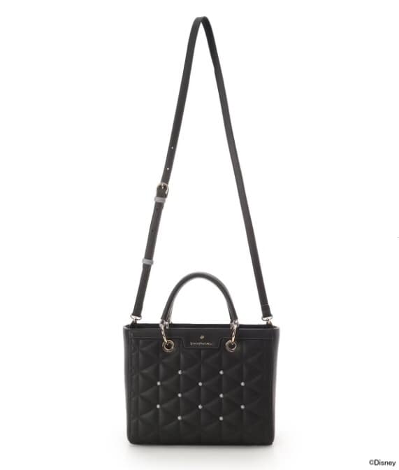 ディズニーヴィランズコレクション 「アースラ」　ハンドバッグ ダークグレー