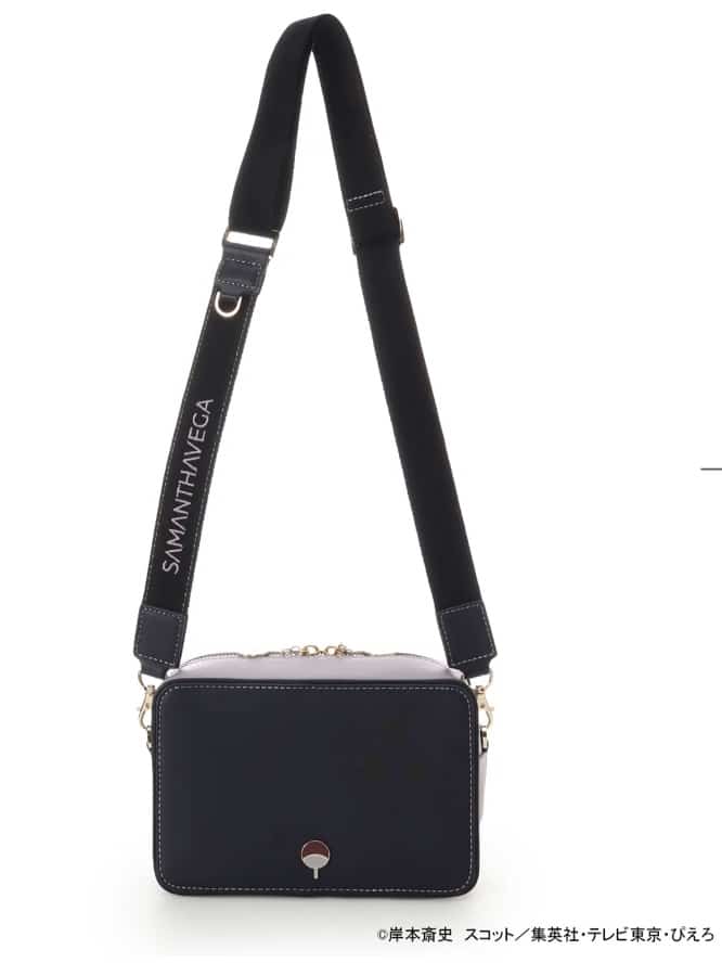 『NARUTO-ナルト- 疾風伝』コラボコレクション「うちはサスケ」ショルダーバッグ【ネイビー】 ネイビー