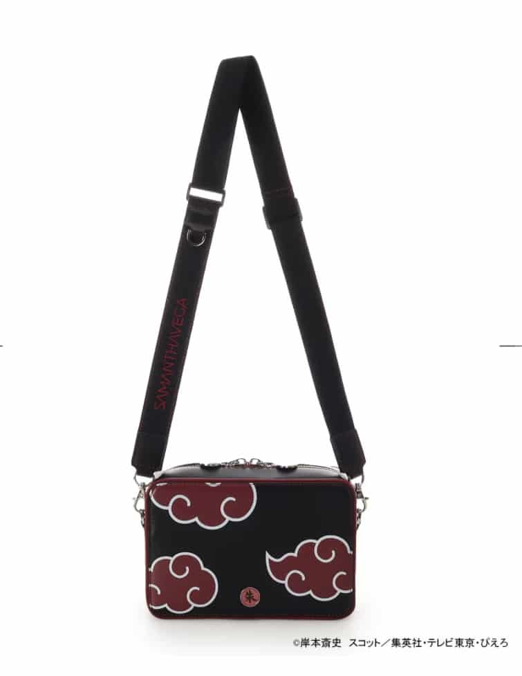 『NARUTO-ナルト- 疾風伝』コラボコレクション「うちはイタチ」 ショルダーバッグ【ブラック】 ブラック