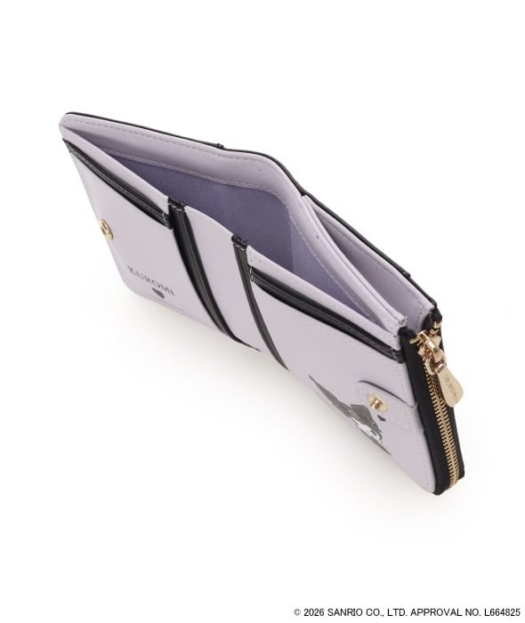 「マイメロディ＆クロミ」コレクション　「クロミ」折財布 ブラック