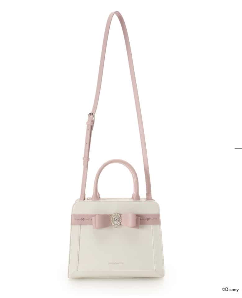 『おしゃれキャット』「マリー」コレクションハンドバッグ【ホワイト】 ホワイト