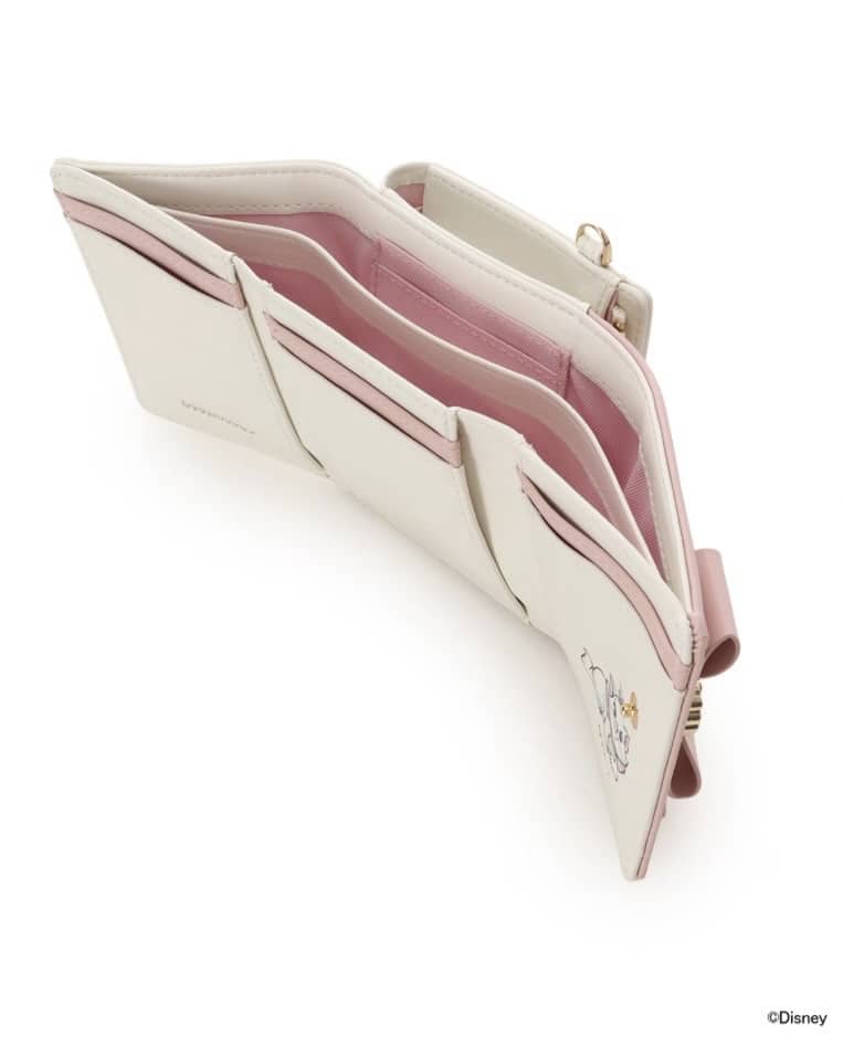 『おしゃれキャット』「マリー」コレクション　折財布【ホワイト】 ホワイト