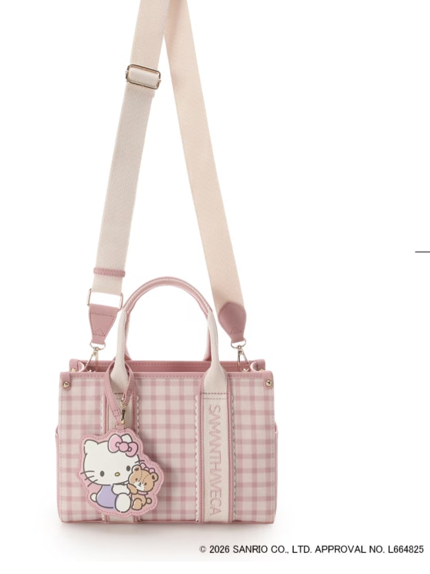 「ハローキティ」コラボコレクション　ハンドバッグ ピンク
