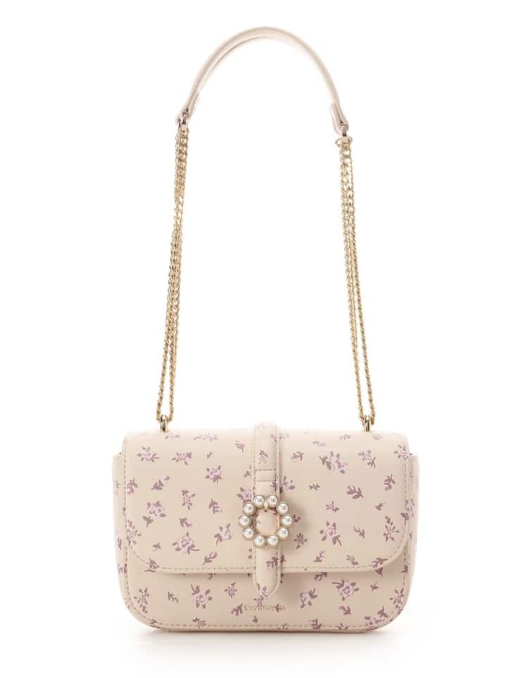 サークルパールショルダーバッグ【ピンク】 ピンク