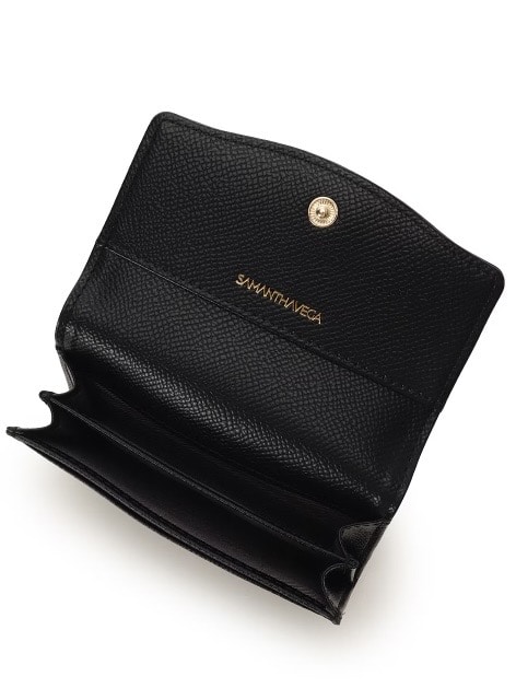 アクセントビジューカードケース【ブラック】 ブラック