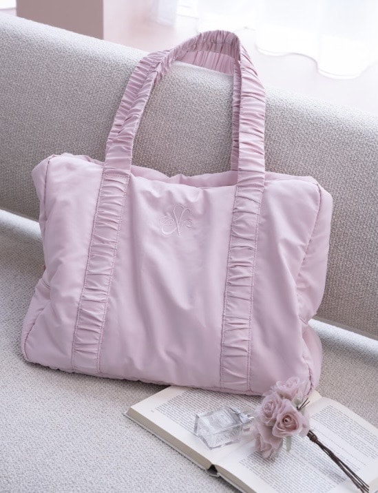 トラベルトートバック【ベビーピンク】 ベビーピンク