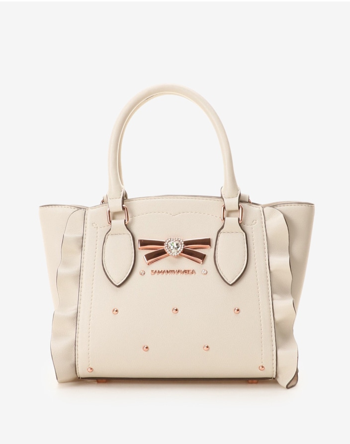 リボンスタッズフラッター(ミニ) 【オフホワイト】 オフホワイト 0