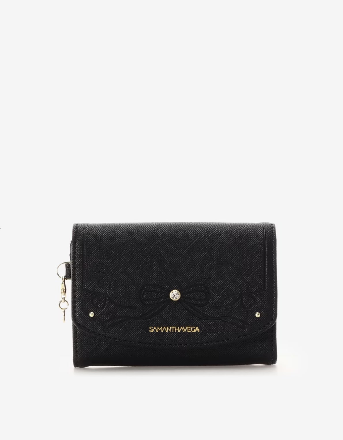 エンボスリボンカードケース【ブラック】 ブラック