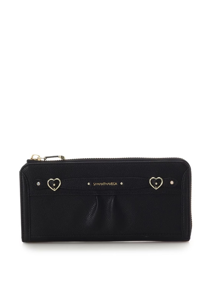 ハートベルト長財布【ブラック】 ブラック