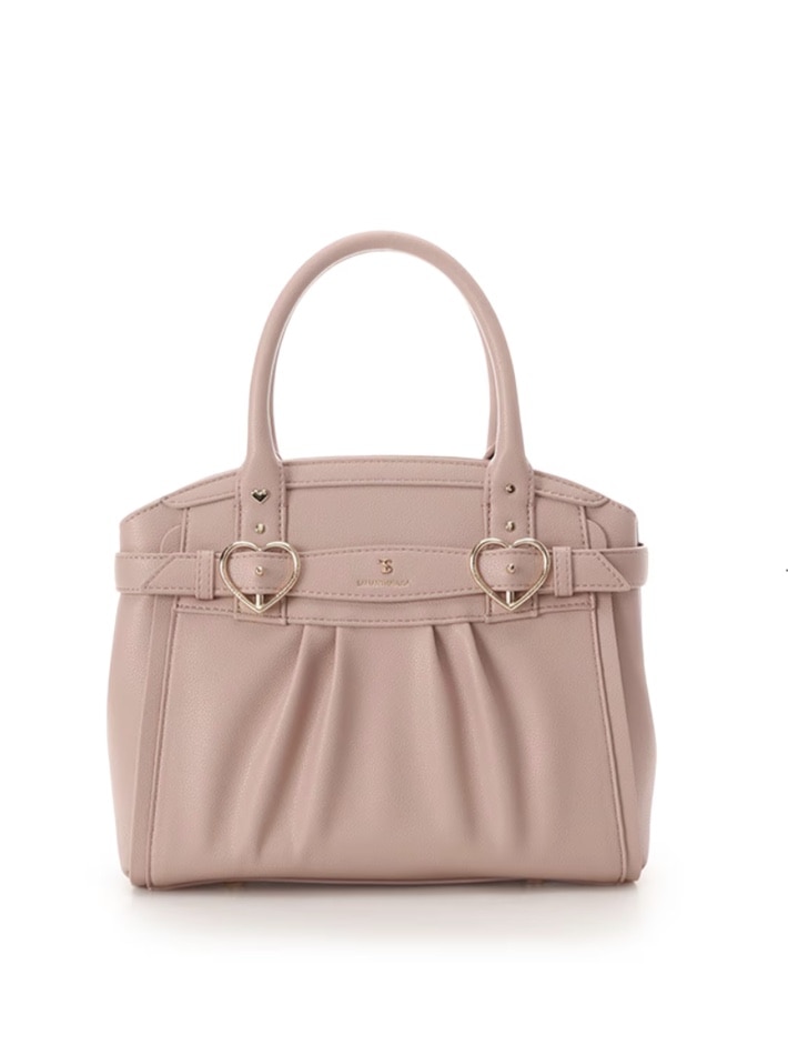 ハートベルトハンドバッグ【ピンク】 ピンク