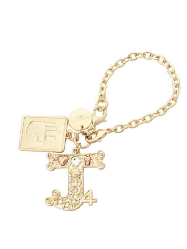 SAMANTHAVEGA×アニメ『ジョジョの奇妙な冒険 ダイヤモンドは砕けない』　「空条承太郎」コレクション　2WAYチャーム【ゴールド】 ゴールド