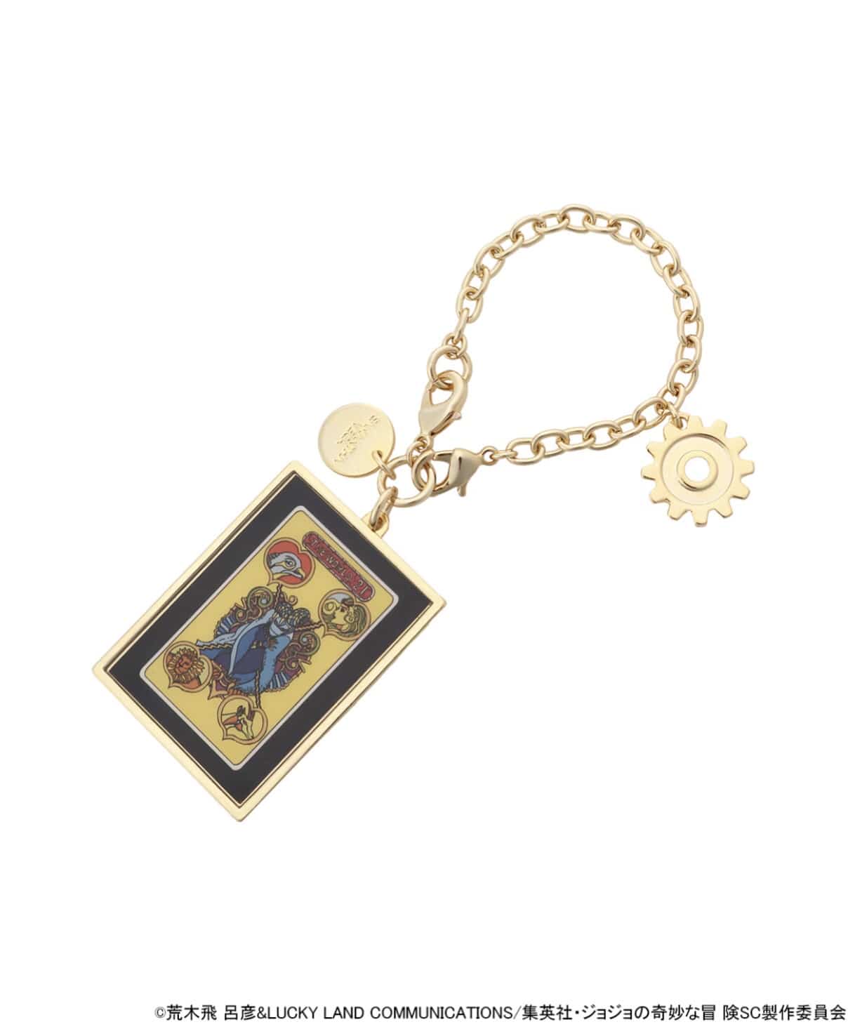 SAMANTHAVEGA×アニメ『ジョジョの奇妙な冒険 スターダストクルセイダース』　「DIO」コレクション 2WAYチャーム ゴールド