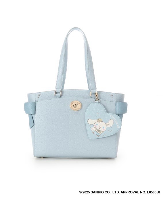 【シナモロールコレクション】A4トートバッグ ライトブルー