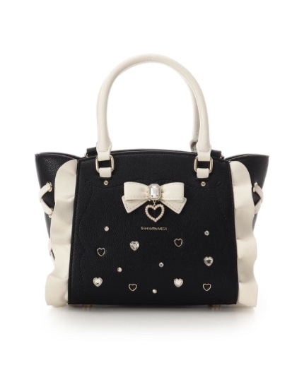 リボンジュエリーフラッター（ミニ）【ブラック】 ブラック