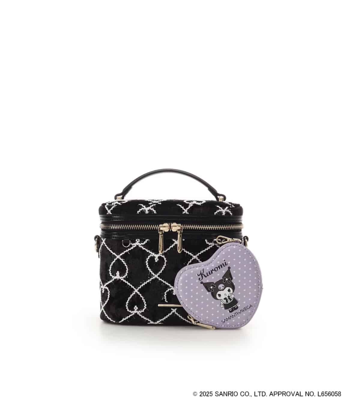「クロミコレクション」バニティバッグ ブラック