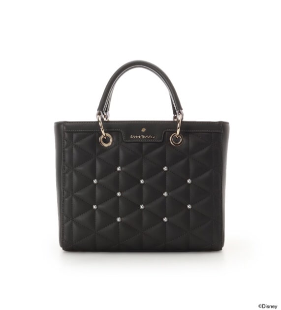 ディズニーヴィランズコレクション 「アースラ」　ハンドバッグ ダークグレー