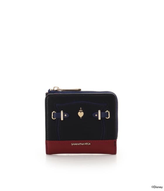 ディズニーヴィランズコレクション 「エヴィルクイーン」折財布 ブラック